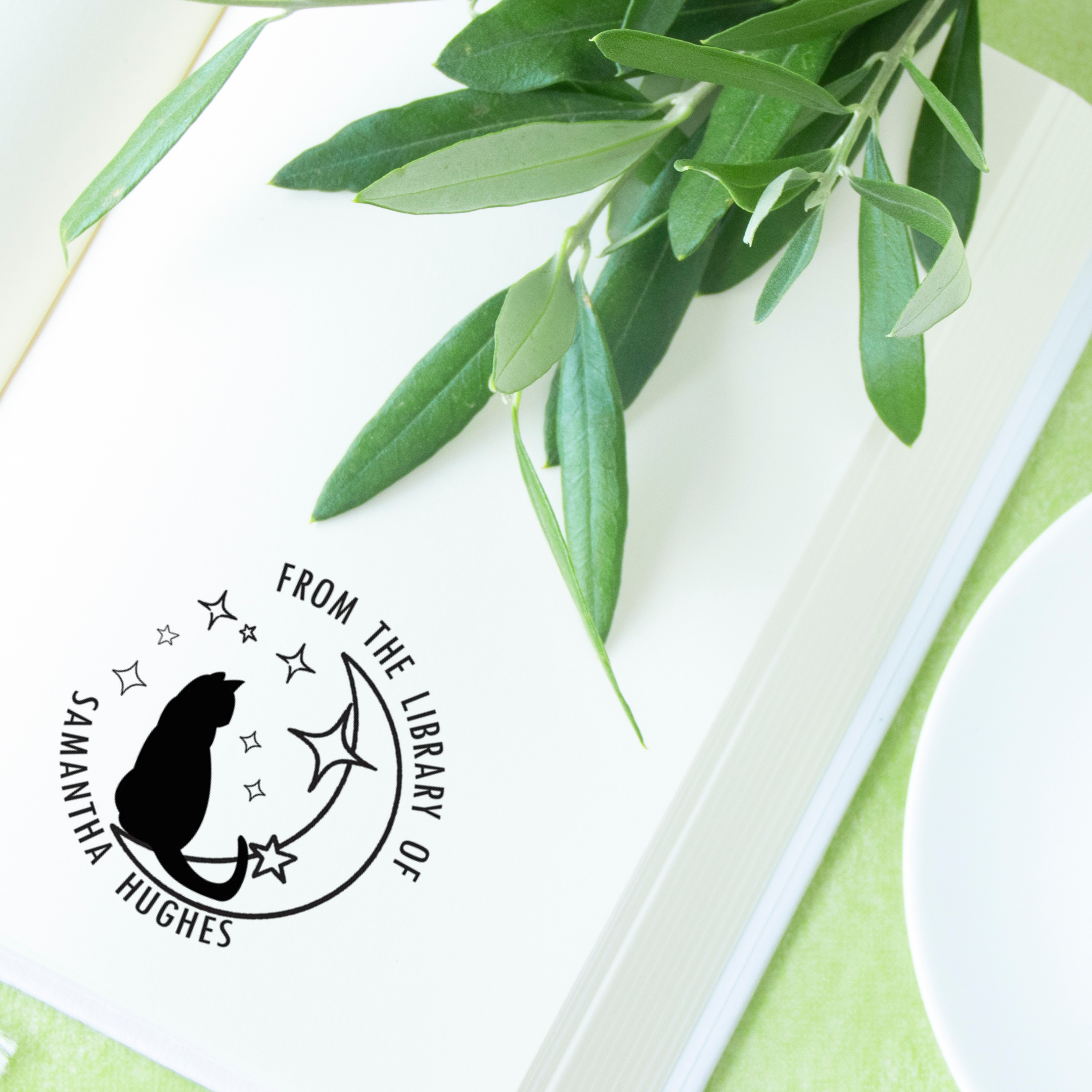 MS413 From the Library of Stamp Image